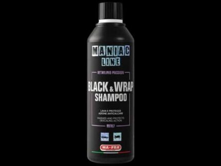 BLACK & WRAP SHAMPOO 500ML - MANIAC